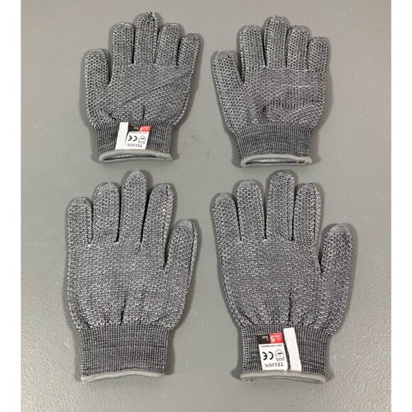 TELION Cut Resistant Gloves Large, EN388 Level 5 Protection, Food Safe, Pack of - Picture 6 of 6